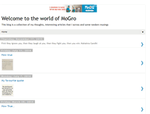 Tablet Screenshot of mohitgrover.com